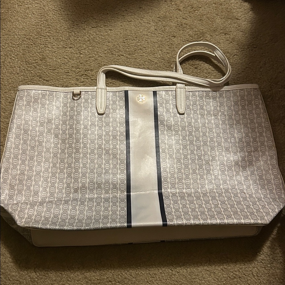 Tory Burch GEMINI LINK CANVAS TOTE BAG